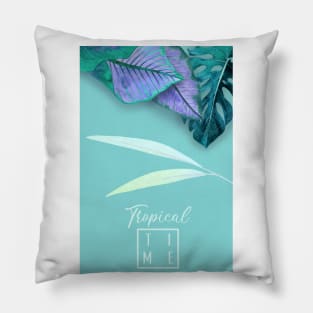 Tropical Time#3-T Shirt Pillow