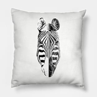 Mr B&W Zebra Pillow