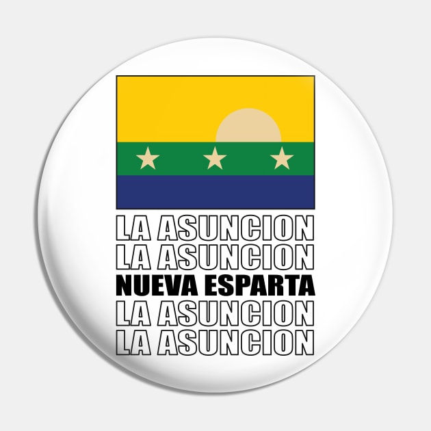 Flag of Nueva Esparta Pin by KewaleeTee