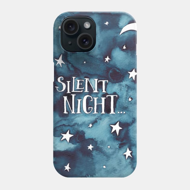 Silent Night Phone Case by Elena_ONeill