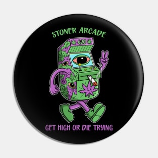 Stoner 420 Arcade Pin