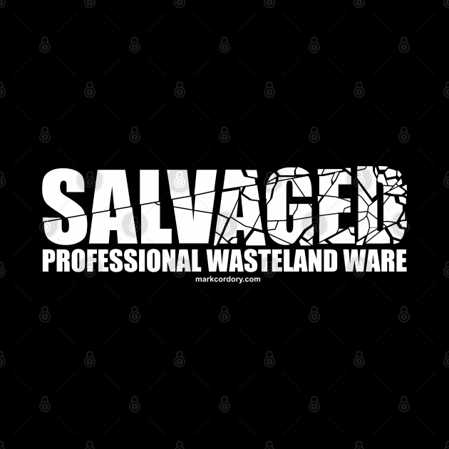 SALVAGED Ware - white Logo by SALVAGED Ware