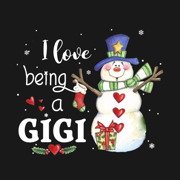 I Love Being A Gigi Christmas by Simpsonfft