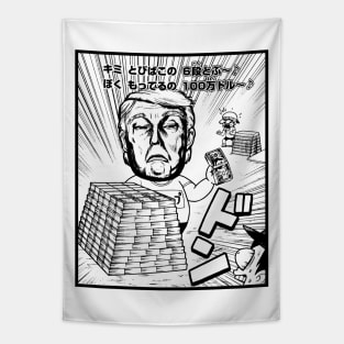 Trump-Kun Manga Tapestry