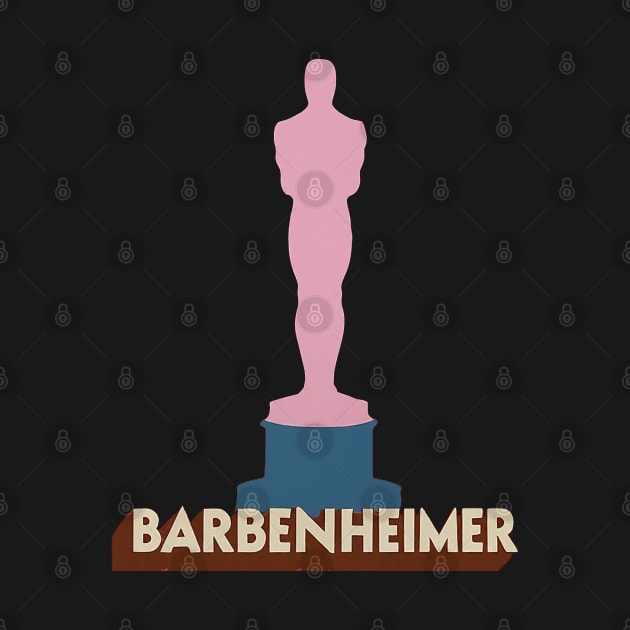 Barbenheimer - Oscars 2024 by Retro Travel Design