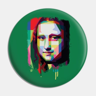 monalisa smile wpap Pin