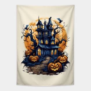 Haunted House Tapestry