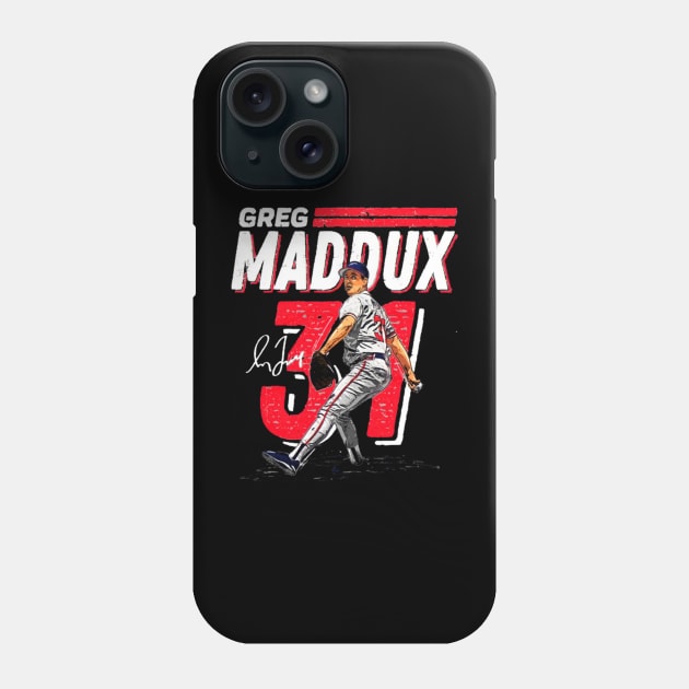 greg maddux Phone Case by mazihaya pix