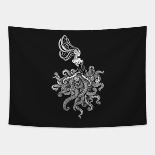 tentacle dress Tapestry