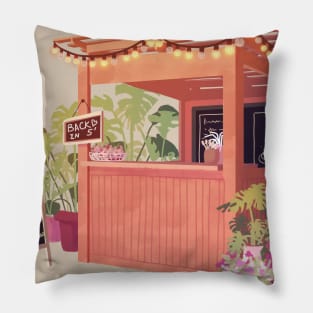 Witchy Potion Shop Pillow