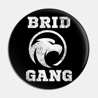 Bird Gang Philadelphia Eagles Vintage Look Design Pin