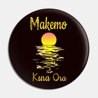 MAKEMO (sunset) Pin