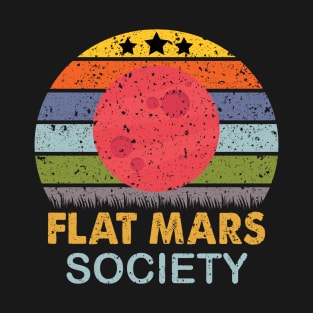 flat mars society T-Shirt