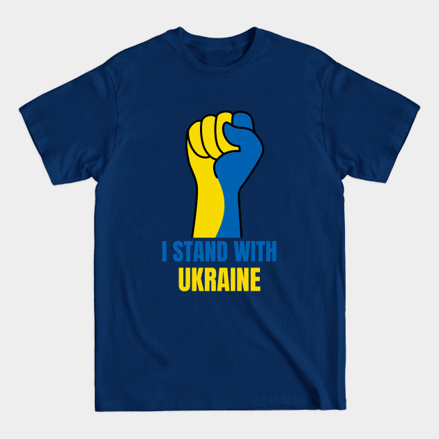 I stand with ukraine - Ukraine - T-Shirt