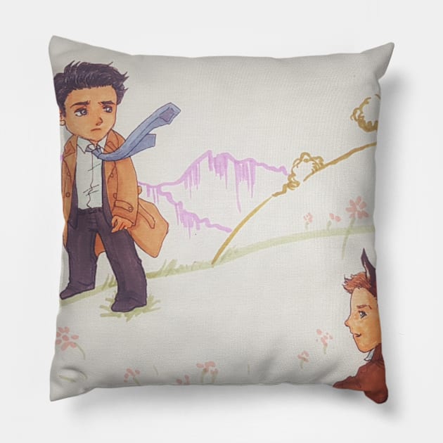 Le Petite Ange Pillow by ficfacersstore