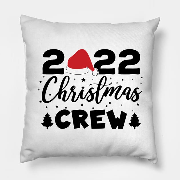 2022 Christmas Crew Pillow by Teesamd