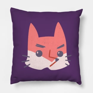 Angry Fox Pillow