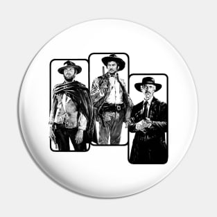 The Good, The Bad, & The Ugly // Vintage Style Design Pin