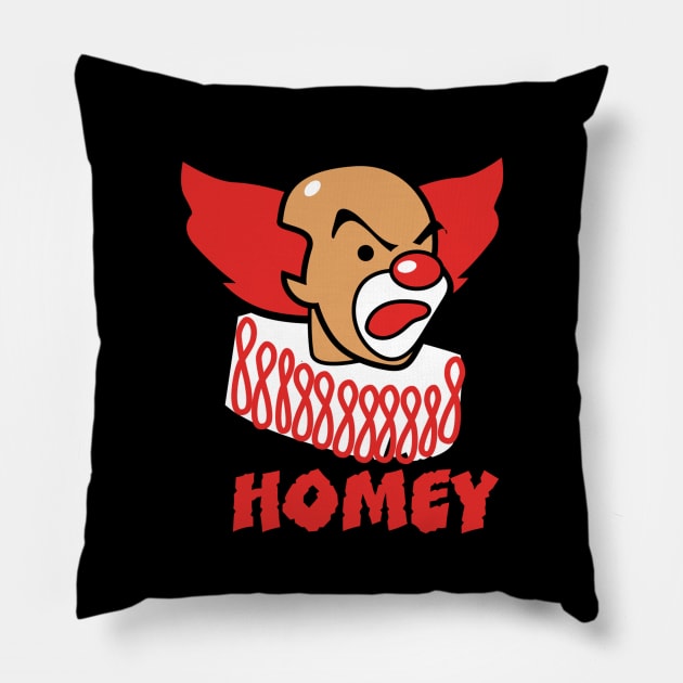 Homey the Clown Pillow by Spikeani