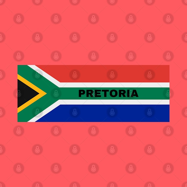 Pretoria City in South African Flag by aybe7elf