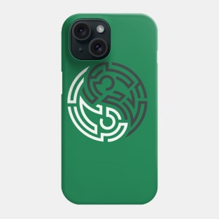 Yin Yang Maze Phone Case