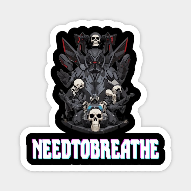 Needtobreathe Magnet by Maheswara.Momocats