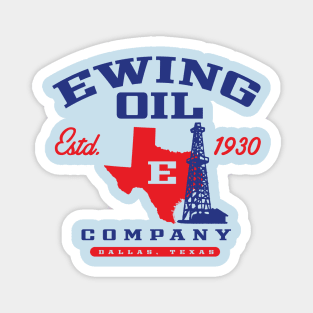 Ewing Oil Company Magnet