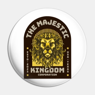 Lion The Majestic Pin