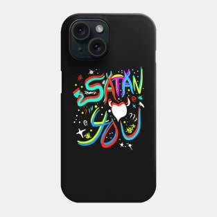 satan loves you Phone Case