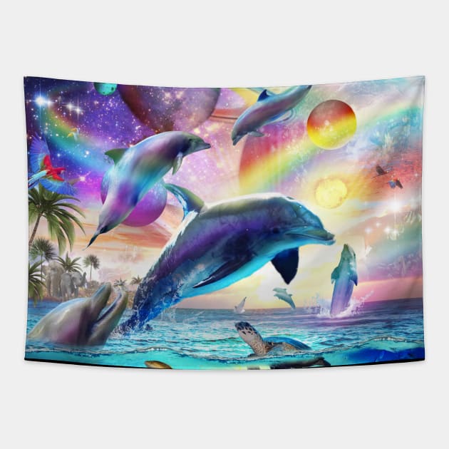 Dolphin tapestry store