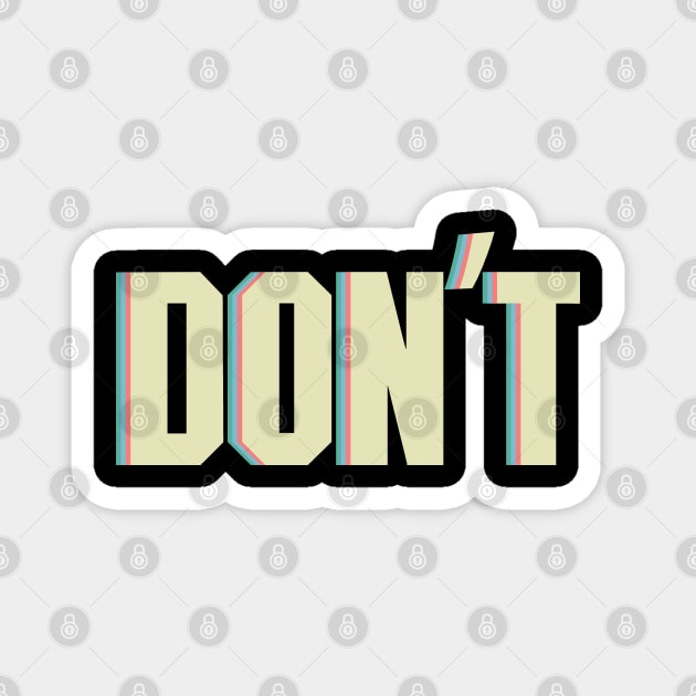 Don't Slogan Racism Magnet by kancreg