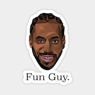 Kawhi Fun Guy Magnet