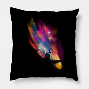 sunset on gallifrey Pillow