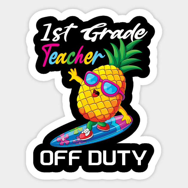 Off Duty' Sticker