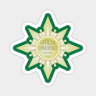 Badge of Conscience — Small Magnet