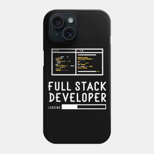 Full Stack Developer Loading Phone Case
