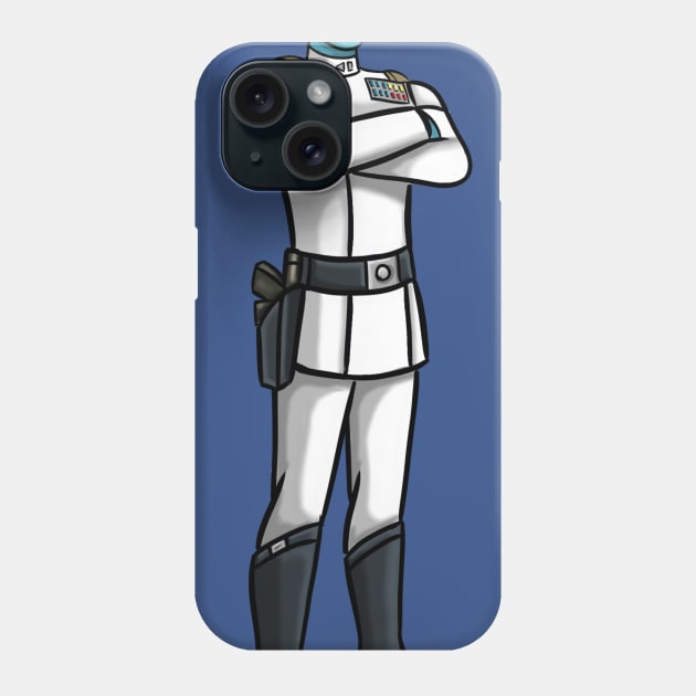 Rebel Toons Thrawn Phone Case by SpaceMomCreations