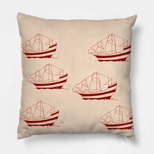 Nautical ships Pillow