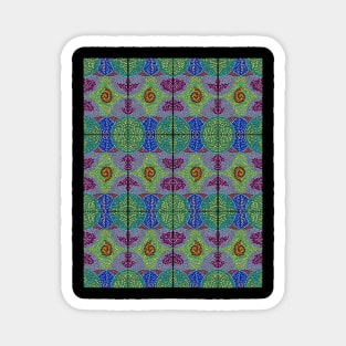 Abstract Pattern 11 Magnet