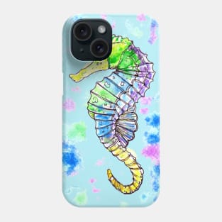 Watercolour Seahorse Phone Case