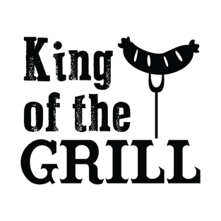 Fathers Day Gift, King Of The Grill T-Shirt