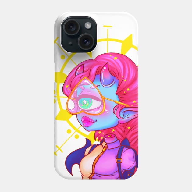 Cy School Girl Phone Case by 3lue5tar