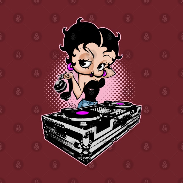 BETTY BOOP TURNTABLES - 2.0 by KERZILLA