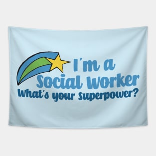 Super Social Worker Tapestry