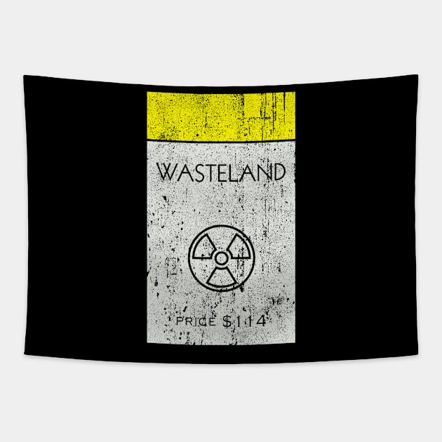 Wasteland Property Card Tapestry by huckblade