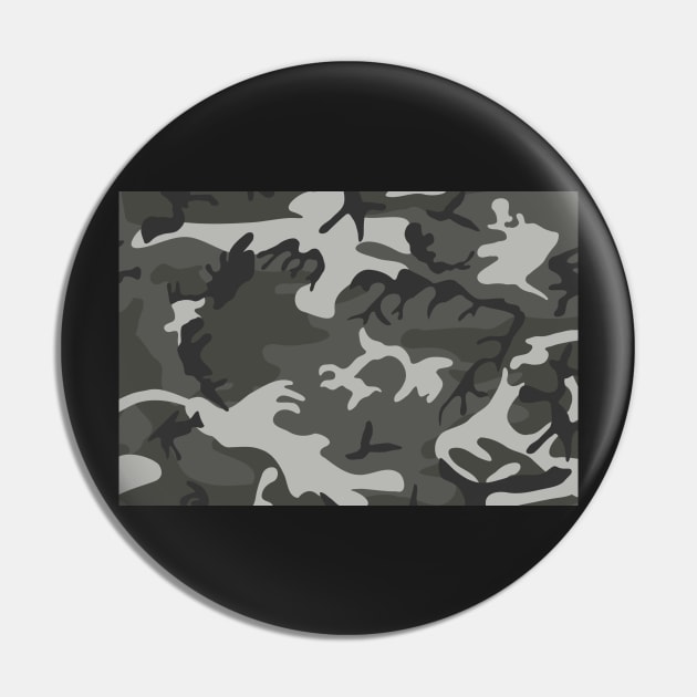 Military Camouflage Mask Pin by medabdallahh8