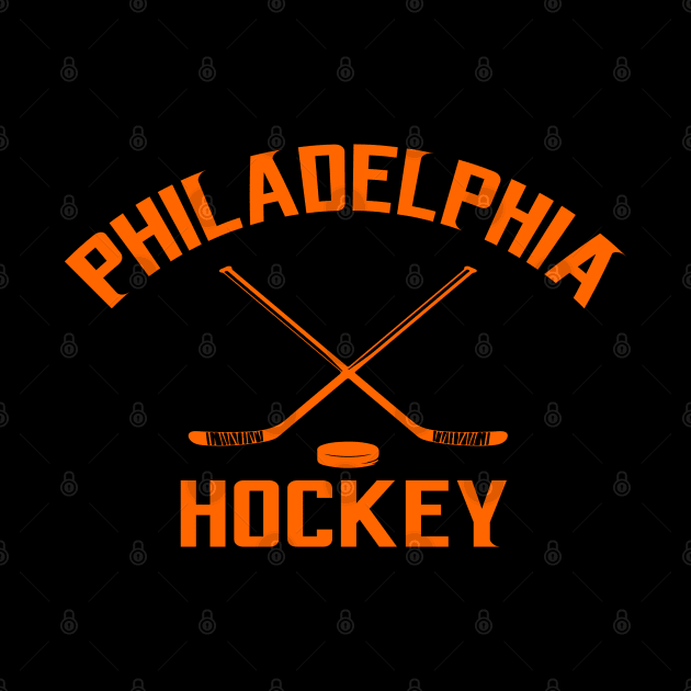 Retro Philadelphia Hockey by generationtees