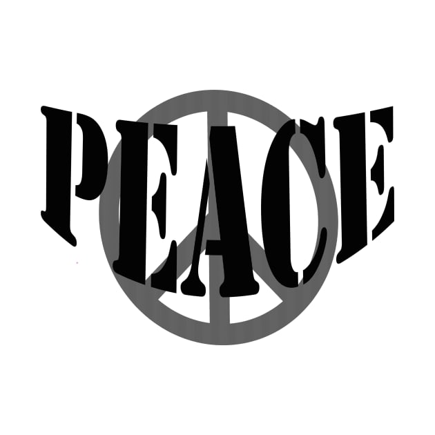 Peace Tee by Natalie Bollinger