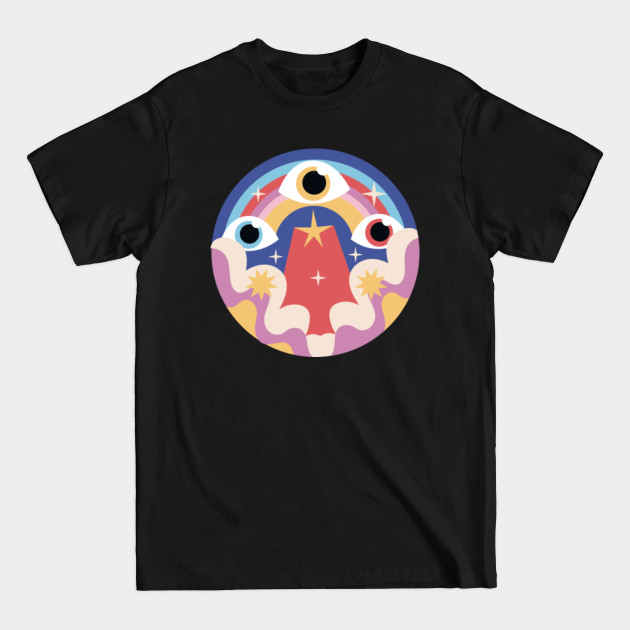 Disover Boho three eyes - MIstical- Esoteric - Three Eyes - T-Shirt