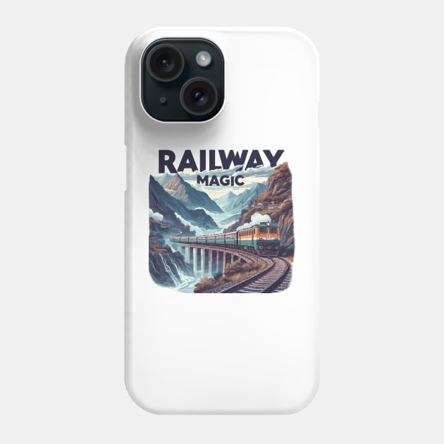 Railway Phone Case by Vehicles-Art